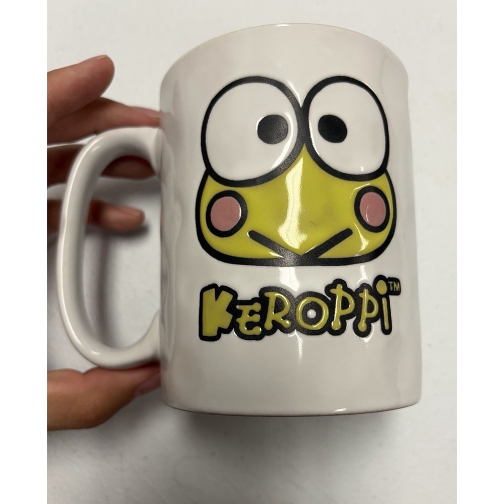 Sanrio Hello Kitty Keroppi Coffee Mug Keroppi Coffee Cup Frog Mug 17oz Ceramic